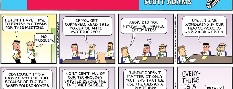 To be or not to be … web 2.0!